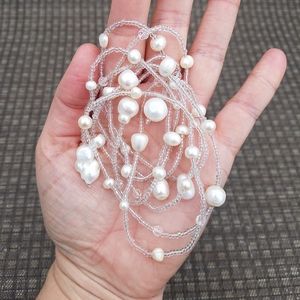 Versatile LONG Pearls and Seed Beads